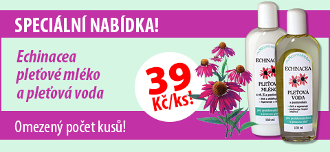 V�prodej � Echinacea ple�ov� voda a ml�ko